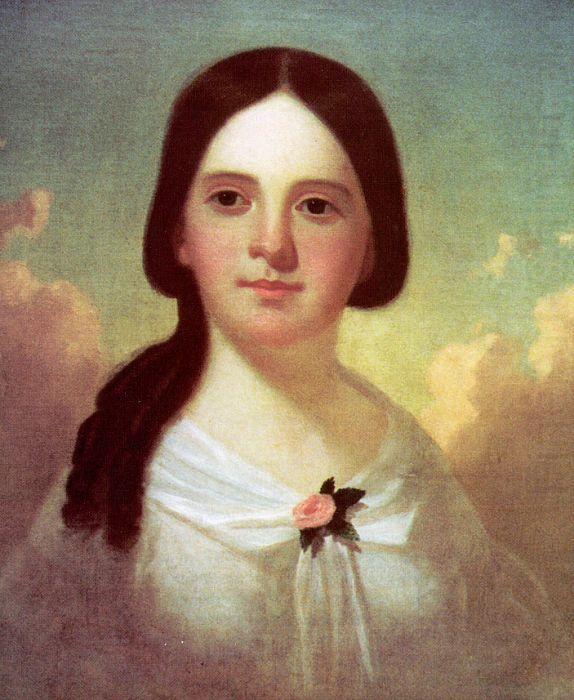 Portrait of an Unknown Girl, Bingham, George Caleb